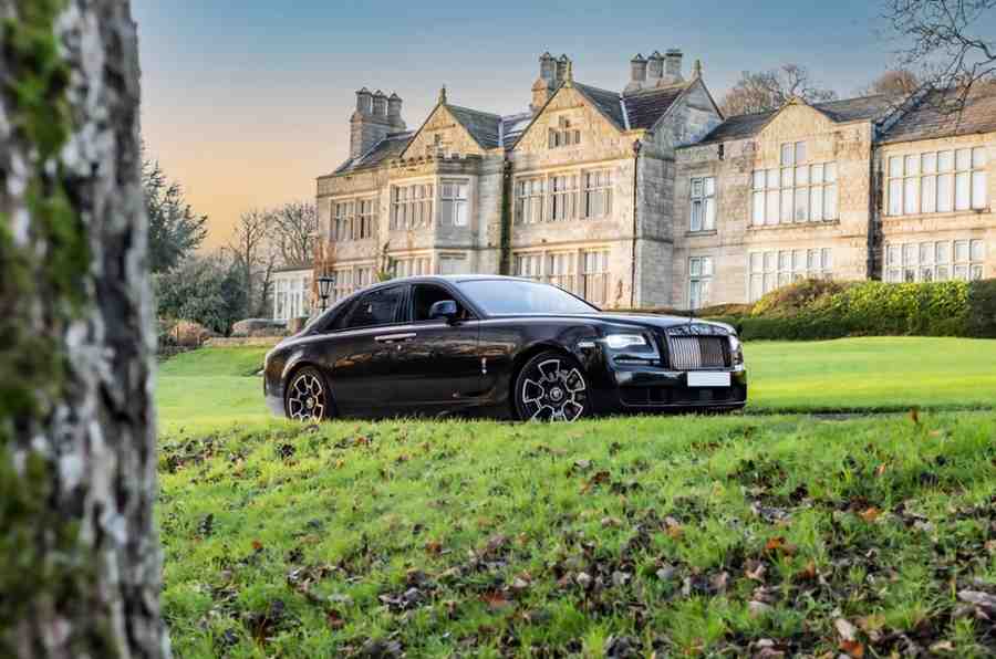 Luxury Rolls Royce hire in Halifax for weddings and special events