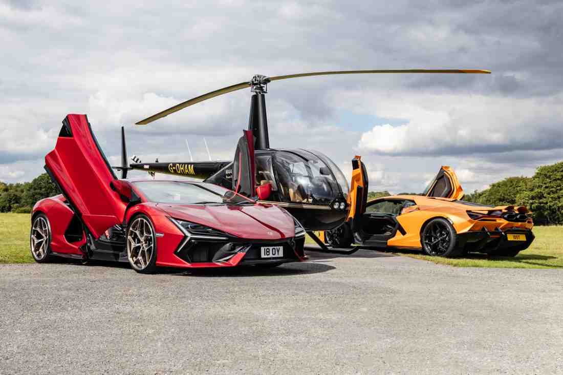Luxury super car hire in Huddersfield for weddings and events